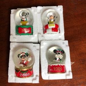 Disney Miniature Snow Globes